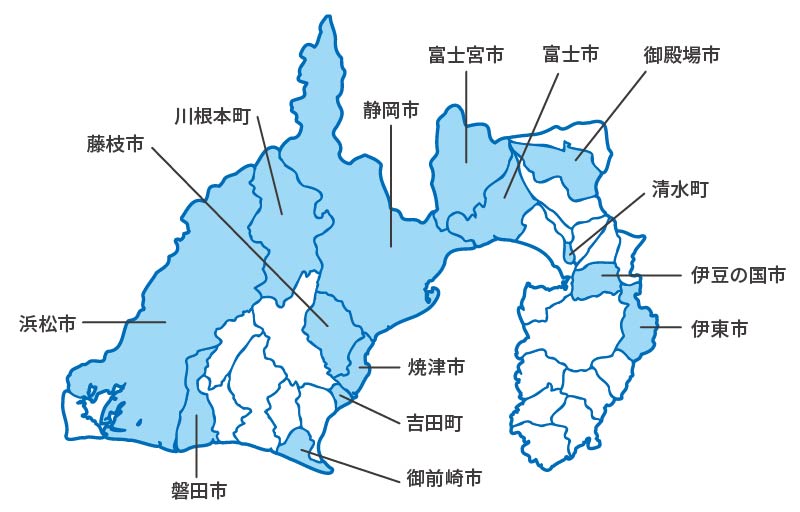 35市町村中14市町村で採用実績（2024年3月現在）